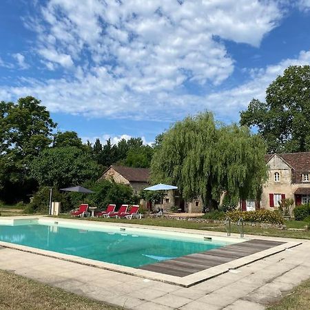 Vakantiehuis La Poire, Op Landgoed Aan De Dordogne Prudhomat Bagian luar foto