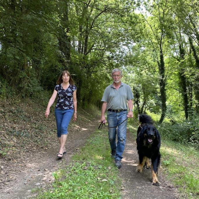 Vakantiehuis La Poire, Op Landgoed Aan De Dordogne Prudhomat Bagian luar foto