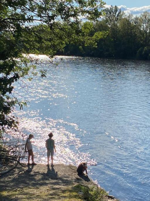 Vakantiehuis La Poire, Op Landgoed Aan De Dordogne Prudhomat Bagian luar foto