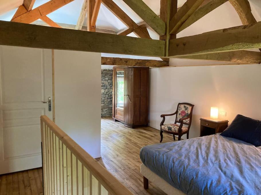 Vakantiehuis La Poire, Op Landgoed Aan De Dordogne Prudhomat Bagian luar foto