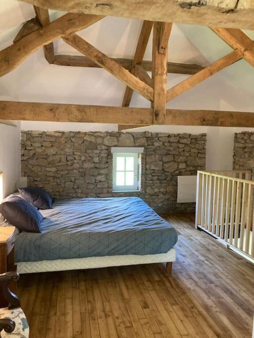 Vakantiehuis La Poire, Op Landgoed Aan De Dordogne Prudhomat Bagian luar foto
